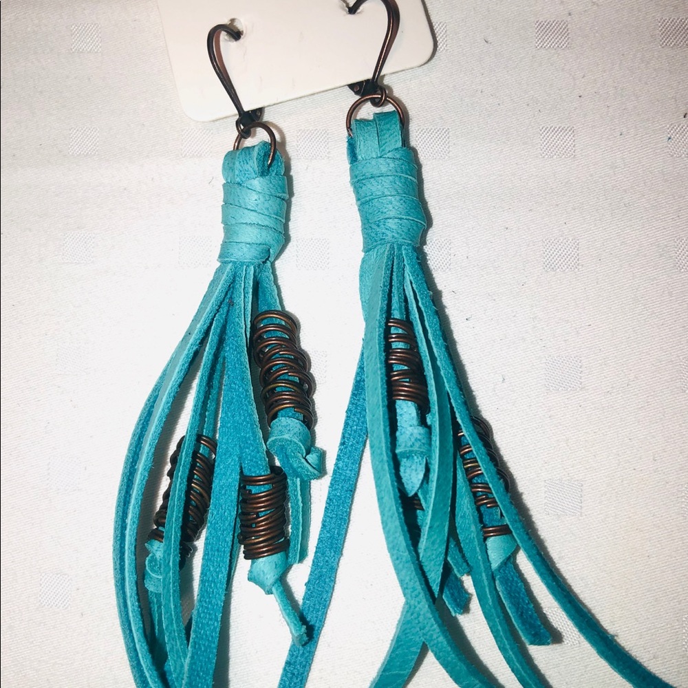 Handmade Leather Earrings
